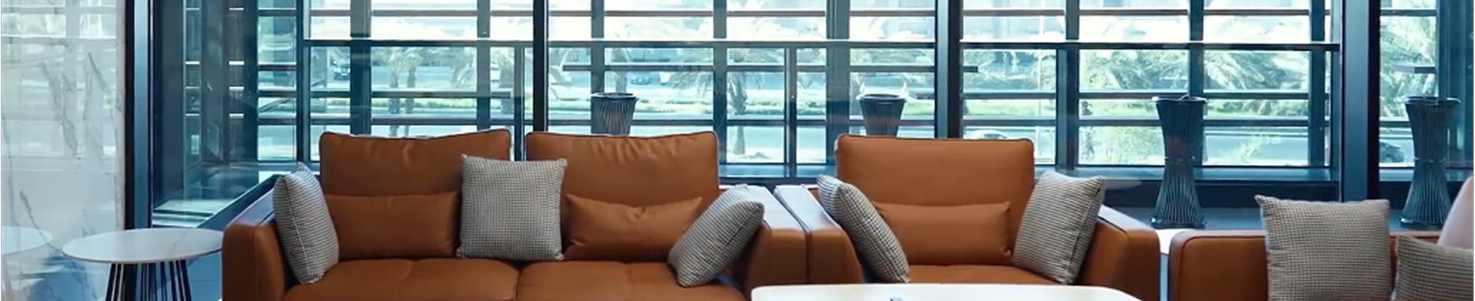 Modern leadership environment and architectural interior